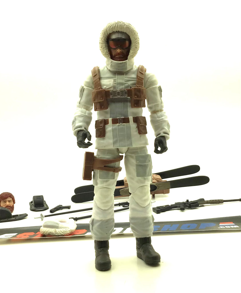 2023 CLASSIFIED G.I. JOE SNOW JOB #67 6" FIGURE HASBRO PULSE DELUXE EXCLUSIVE LOOSE 100% COMPLETE