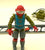 1987 VINTAGE ARAH G.I. JOE FAST DRAW V1 MOBILE MISSILE SPECIALIST LOOSE 100% COMPLETE (e)