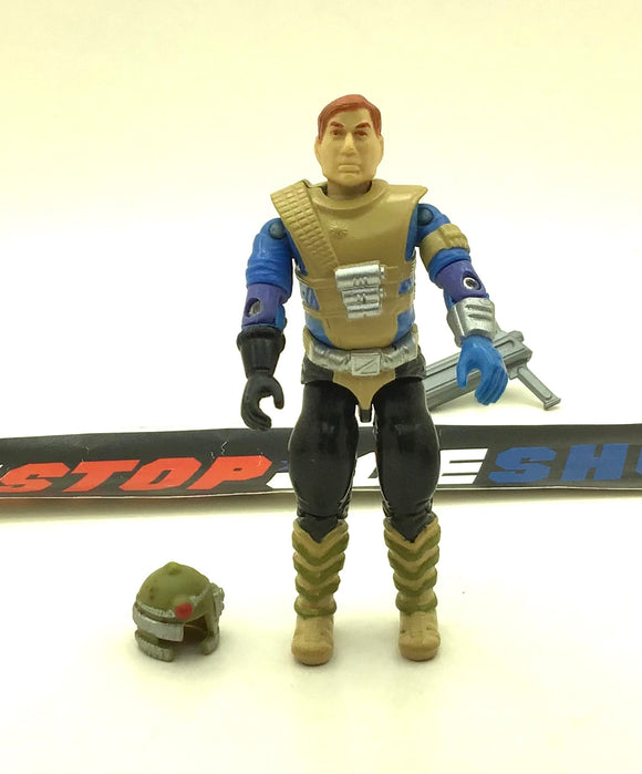 1987 VINTAGE ARAH G.I. JOE KNOCKDOWN V1 BATTLE FORCE 2000 SKY-SWEEPER DRIVER LOOSE 100% COMPLETE (e)