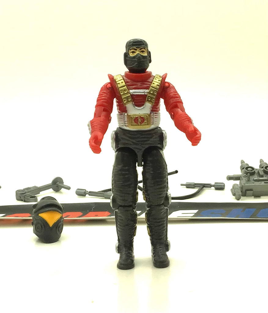 1988 VINTAGE ARAH G.I. JOE COBRA ASTRO VIPER V1 COBRANAUT LOOSE 100% COMPLETE (f)