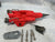 1988 VINTAGE ARAH G.I. JOE COBRA STELLAR STILETTO VEHICLE ONLY LOOSE 100% COMPLETE (b)