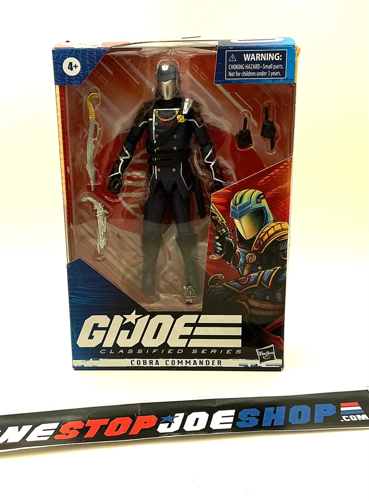 2020 CLASSIFIED G.I. JOE COBRA COMMANDER #06 6" FIGURE WAVE 2 NEW SEALED