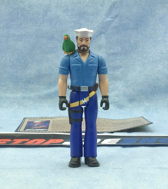 2022 SUPER7 REACTION G.I. JOE SHIPWRECK V1 LOOSE 100% COMPLETE + F/C