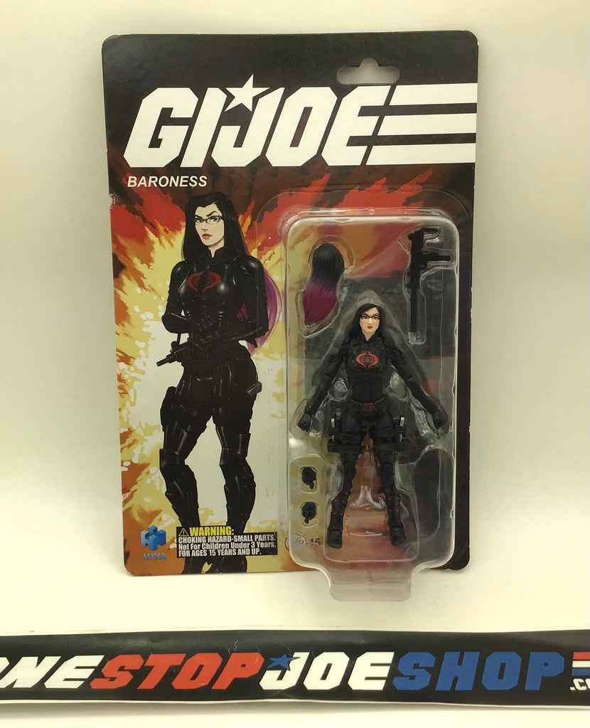 2024 HIYA TOYS EXQUISITE MINI SERIES 1/18 SCALE 4 INCH G.I. JOE COBRA BARONESS NEW SEALED