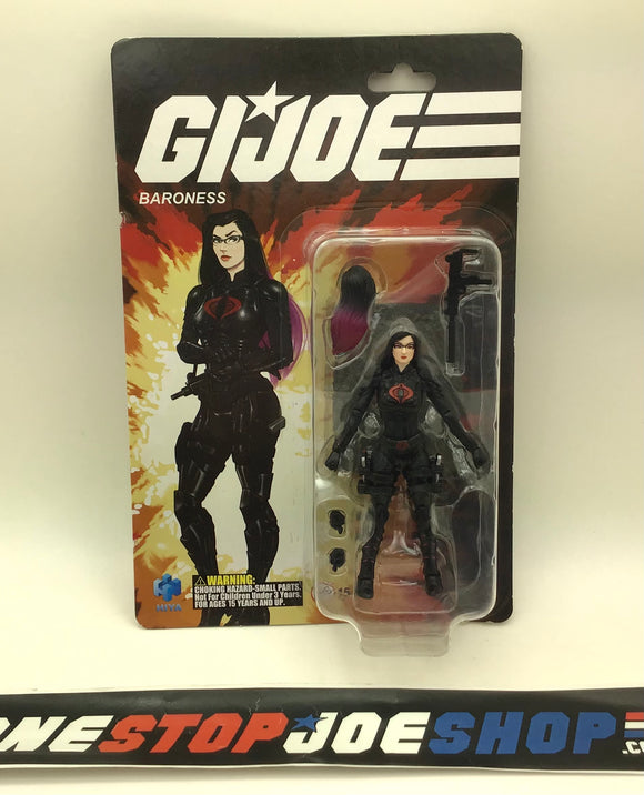 2024 HIYA TOYS EXQUISITE MINI SERIES 1/18 SCALE 4 INCH G.I. JOE COBRA BARONESS NEW SEALED