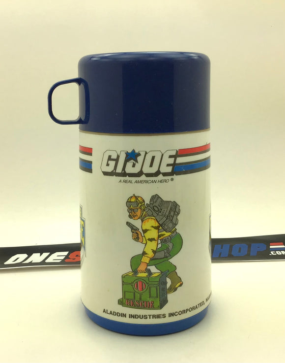 1988 VINTAGE ARAH G.I. JOE ALADDIN TIGER FORCE THERMOS COMPLETE