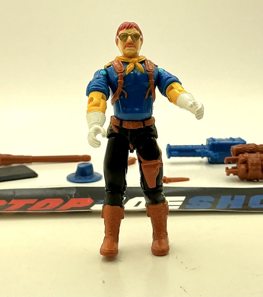1992 VINTAGE ARAH G.I. JOE  WILD BILL V2 AIR CAVALRY SCOUT LOOSE 100% COMPLETE (a)