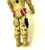 1988 VINTAGE ARAH G.I. JOE COBRA NULLIFIER V1 DESTRO'S IRON GRENADIERS A.G.P. PILOT LOOSE 100% COMPLETE (d)