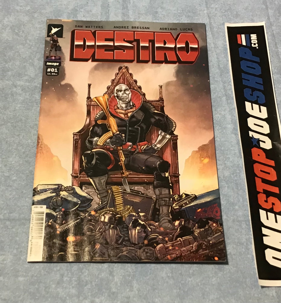 IMAGE SKYBOUND COMICS DESTRO ISSUE #1 COMIC BOOK 2024 COVER A VARIANT