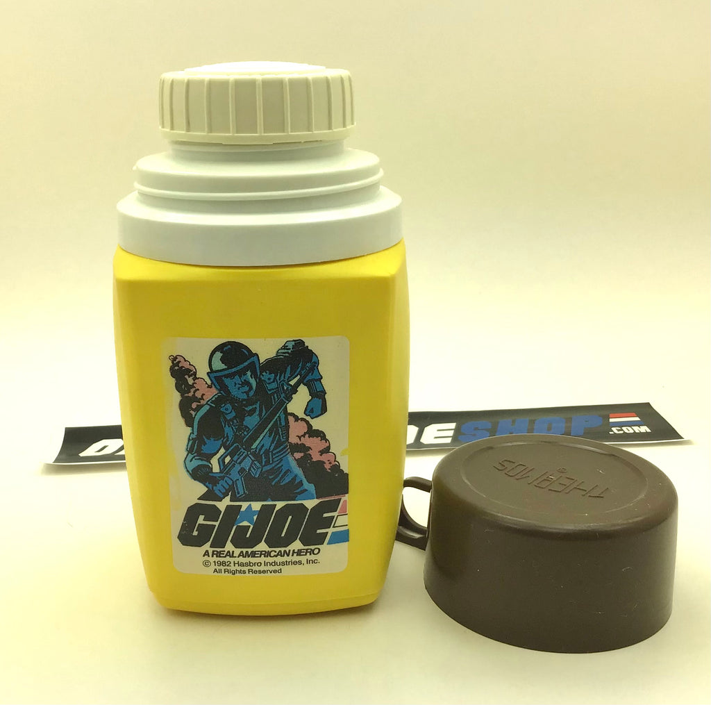 1982 VINTAGE ARAH G.I. JOE ING-SEELEY THERMOS COMPLETE