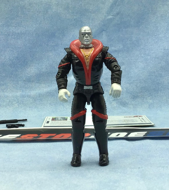 2005 VVV G.I. JOE COBRA DESTRO V12 WEAPONS SUPPLIER COMIC PACK LOOSE 100% COMPLETE + F/C