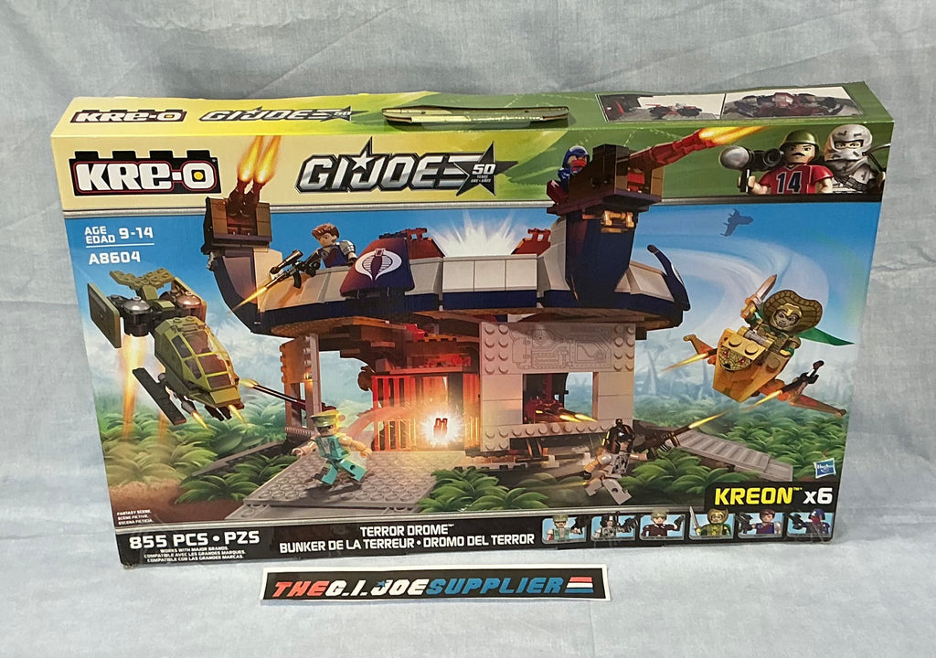 KRE-O A8604 G.I. JOE COBRA TERROR DROME SET NEW SEALED