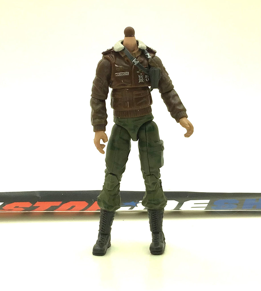 2008 25TH ANNIVERSARY G.I. JOE GENERAL HAWK V3 BODY W/ HARNESS ACCESSORY PART CUSTOMS
