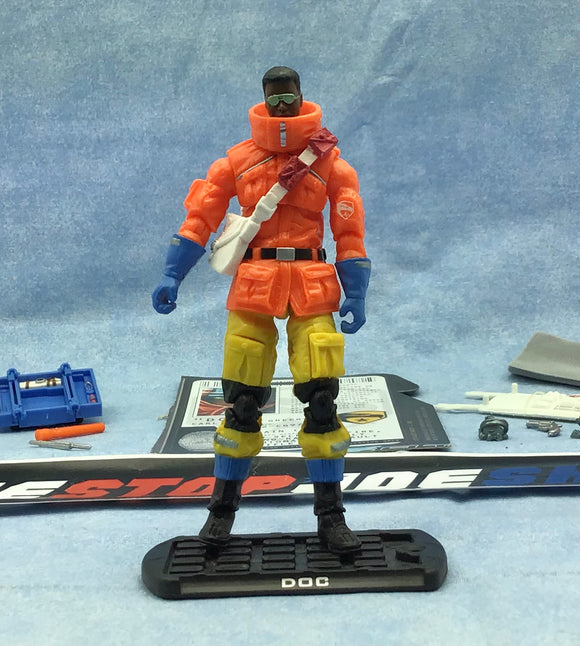 2010 ROC G.I. JOE DOC V2 ARCTIC THREAT TRU EXCLUSIVE LOOSE 100% COMPLETE + F/C