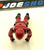 1985 VINTAGE ARAH G.I. JOE COBRA CRIMSON GUARD V1 COBRA ELITE TROOPER LOOSE 100% COMPLETE (j)