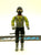 1989 VINTAGE ARAH G.I. JOE COBRA PYTHON TROOPER V1 PATROL INFANTRY LOOSE 100% COMPLETE (d)