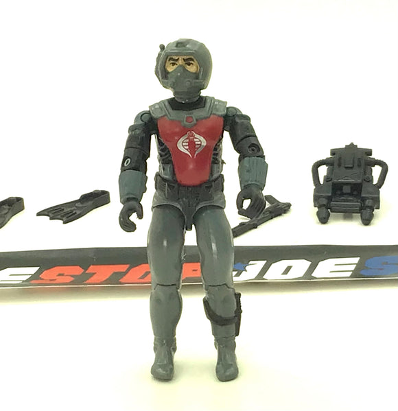 1985 VINTAGE ARAH G.I. JOE COBRA EELS V1 COBRA FROGMAN LOOSE 100% COMPLETE (i)