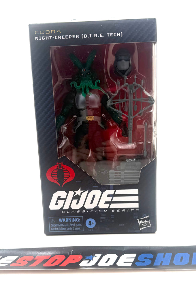 2026 CLASSIFIED G.I. JOE COBRA NIGHT CREEPER #202 D.I.R.E. 6" FIGURE WAL-MART EXCLUSIVE NEW SEALED