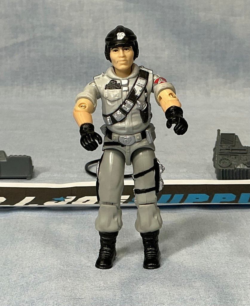 1986 VINTAGE ARAH G.I. JOE MAINFRAME V1 COMPUTER SPECIALIST LOOSE 100% COMPLETE (d)