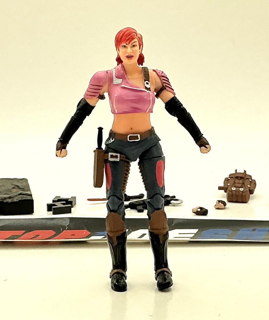 2026 HIYA TOYS EXQUISITE MINI SERIES 1/18 SCALE 4 INCH G.I. JOE COBRA DREADNOK ZARANA LOOSE 100% COMPLETE + FULL CARD