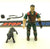 1984 VINTAGE ARAH G.I. JOE MUTT & JUNKYARD V1 K-9 OFFICER & ATTACK DOG LOOSE 100% COMPLETE (h)