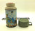 1967 VINTAGE CLASSIC G.I. JOE HASSENFELD BROS INC. METAL THERMOS COMPLETE
