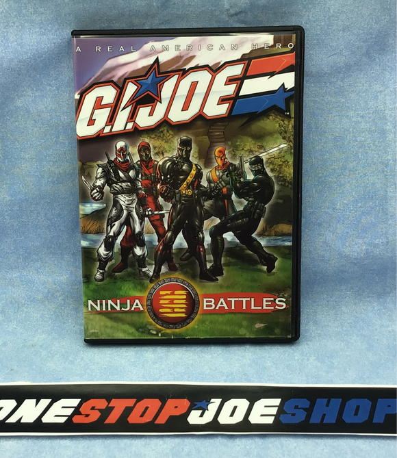 2005 VVV G.I. JOE NINJA BATTLES CARTOON DVD NEW SEALED