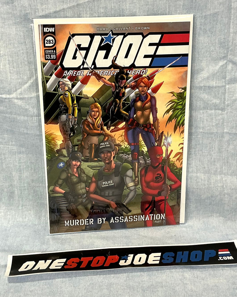 IDW PUBLISHING G.I. JOE A REAL AMERICAN HERO (2010-2022) ISSUE #283 [COVER A GRIFFITH] COMIC BOOK JUNE 2021