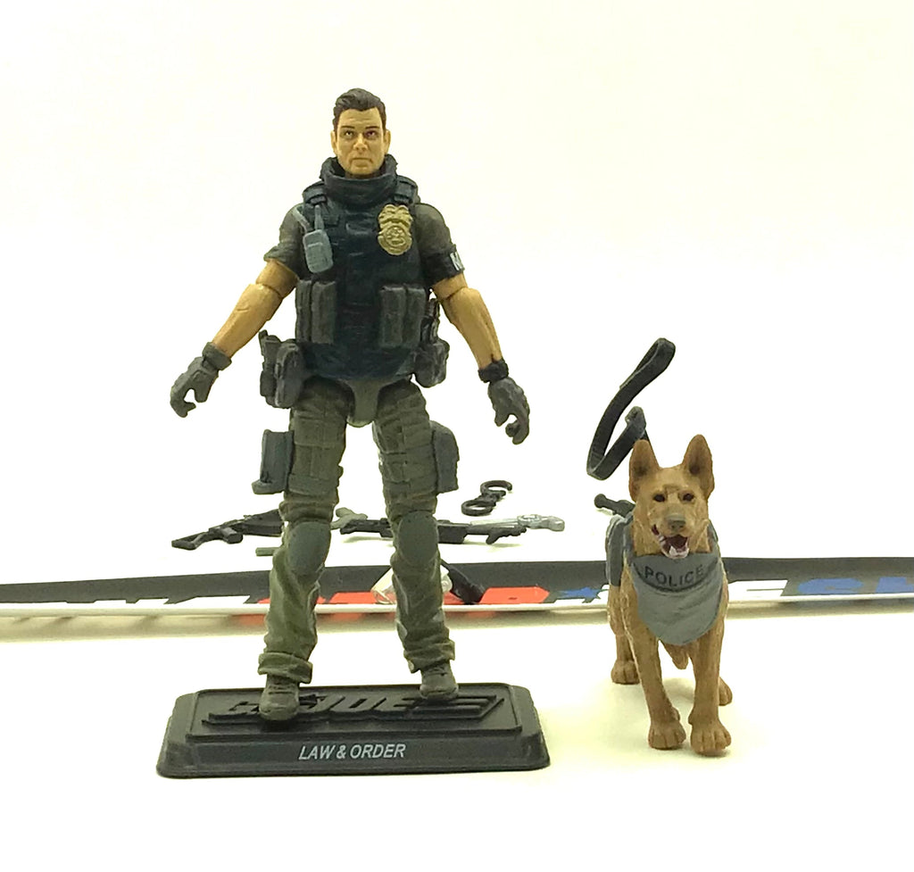 2011 30TH ANNIVERSARY RENEGADES G.I. JOE LAW & ORDER V6 LOOSE 100% COMPLETE NO F/C