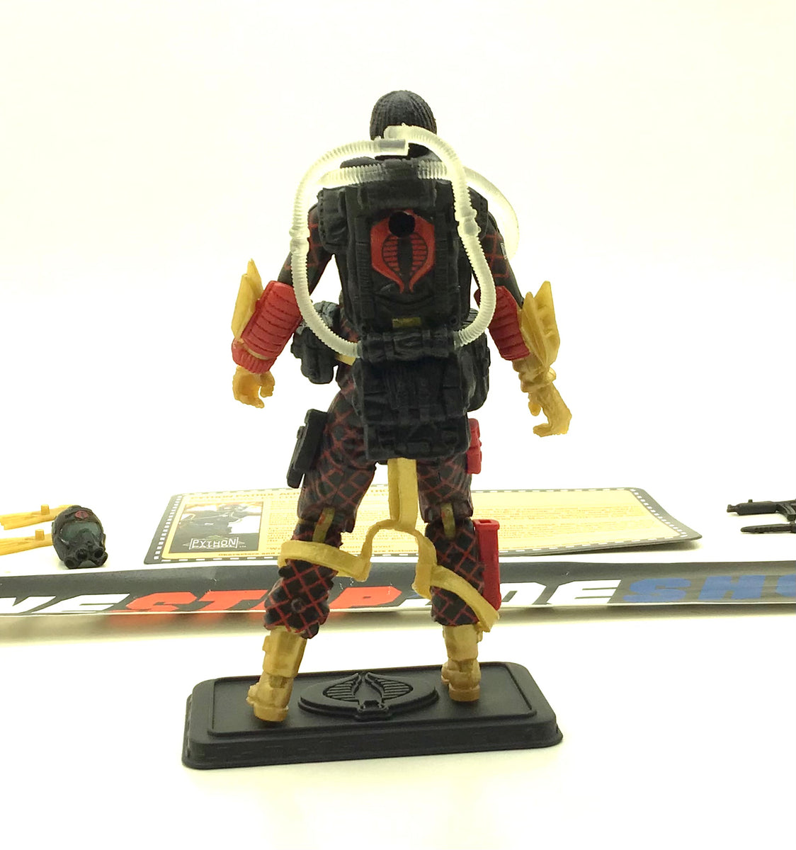 Python Patrol Joecon 2018 JOECON G.I. JOE COBRA PYTHON PATROL PARA-VIPER V3 AERIAL ASSAULT ...