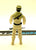 1985 VINTAGE ARAH G.I. JOE FROSTBITE V1 SNOW CAT DRIVER LOOSE FIGURE (e)