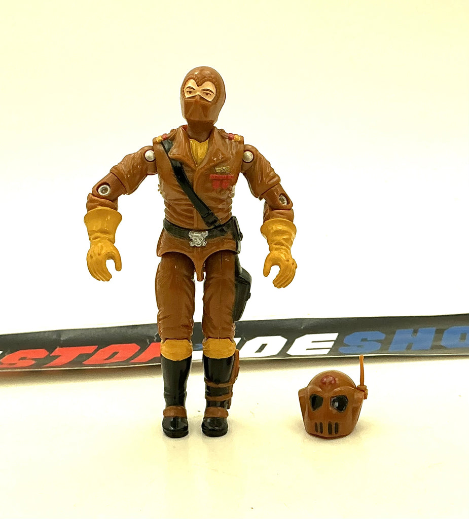 1987 VINTAGE ARAH G.I. JOE COBRA W.O.R.M.S. WORMS V1 MAGGOT VEHICLE DRIVER LOOSE 100% COMPLETE (a)