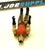 1990 VINTAGE ARAH G.I. JOE COBRA OVERLORD V1 DICTATOR VEHICLE DRIVER LOOSE 100% COMPLETE (g)