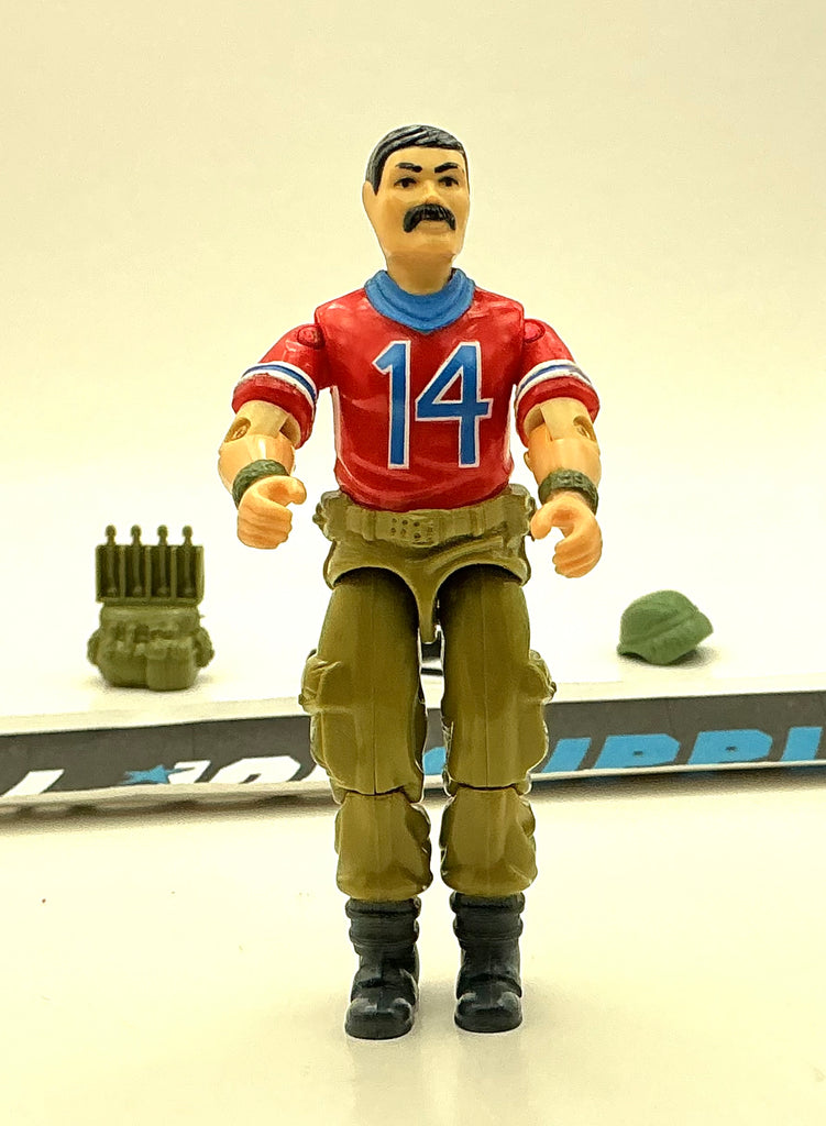1985 VINTAGE ARAH G.I. JOE BAZOOKA V1 MISSILE SPECIALIST LOOSE 100% COMPLETE (d)