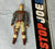 1990 VINTAGE ARAH G.I. JOE UPDRAFT V1 RETALIATOR PILOT LOOSE 100% COMPLETE