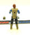 1987 VINTAGE ARAH G.I. JOE KNOCKDOWN V1 BATTLE FORCE 2000 SKY-SWEEPER DRIVER LOOSE 100% COMPLETE (d)