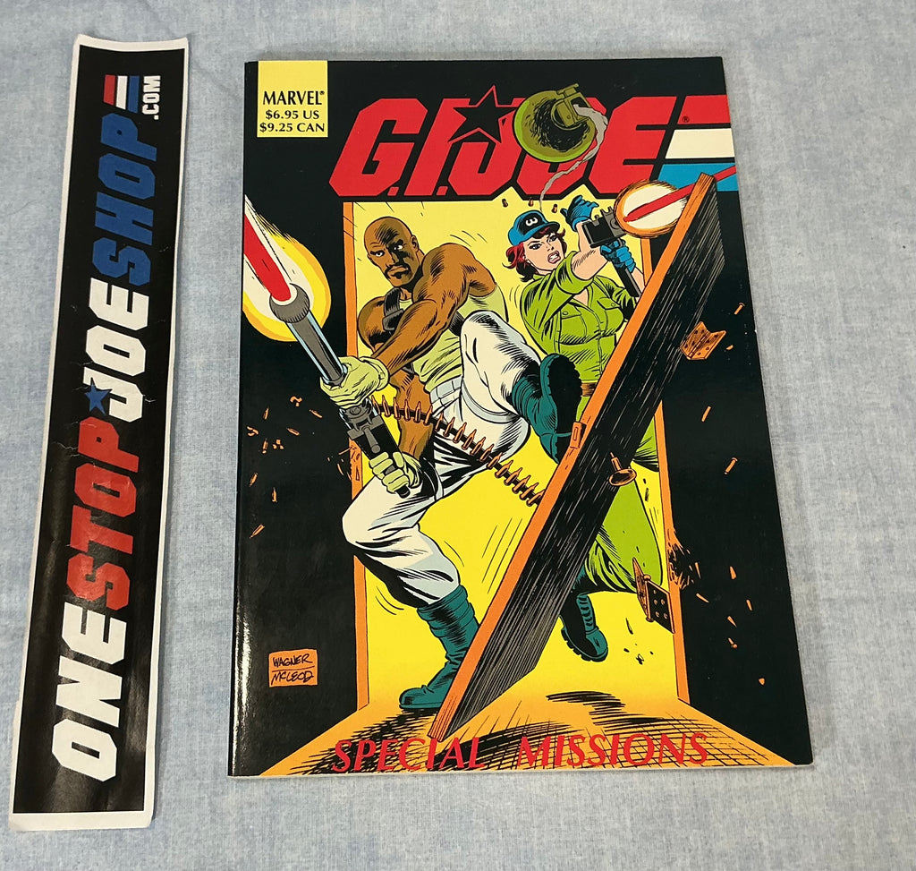 MARVEL COMICS G.I. JOE SPECIAL MISSIONS (1986-1989) ISSUES #1-4 TPB COMIC BOOK