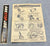 1987 VINTAGE ARAH POGO BALLISTIC BATTLE BALL VEHICLE BLUEPRINTS (a)
