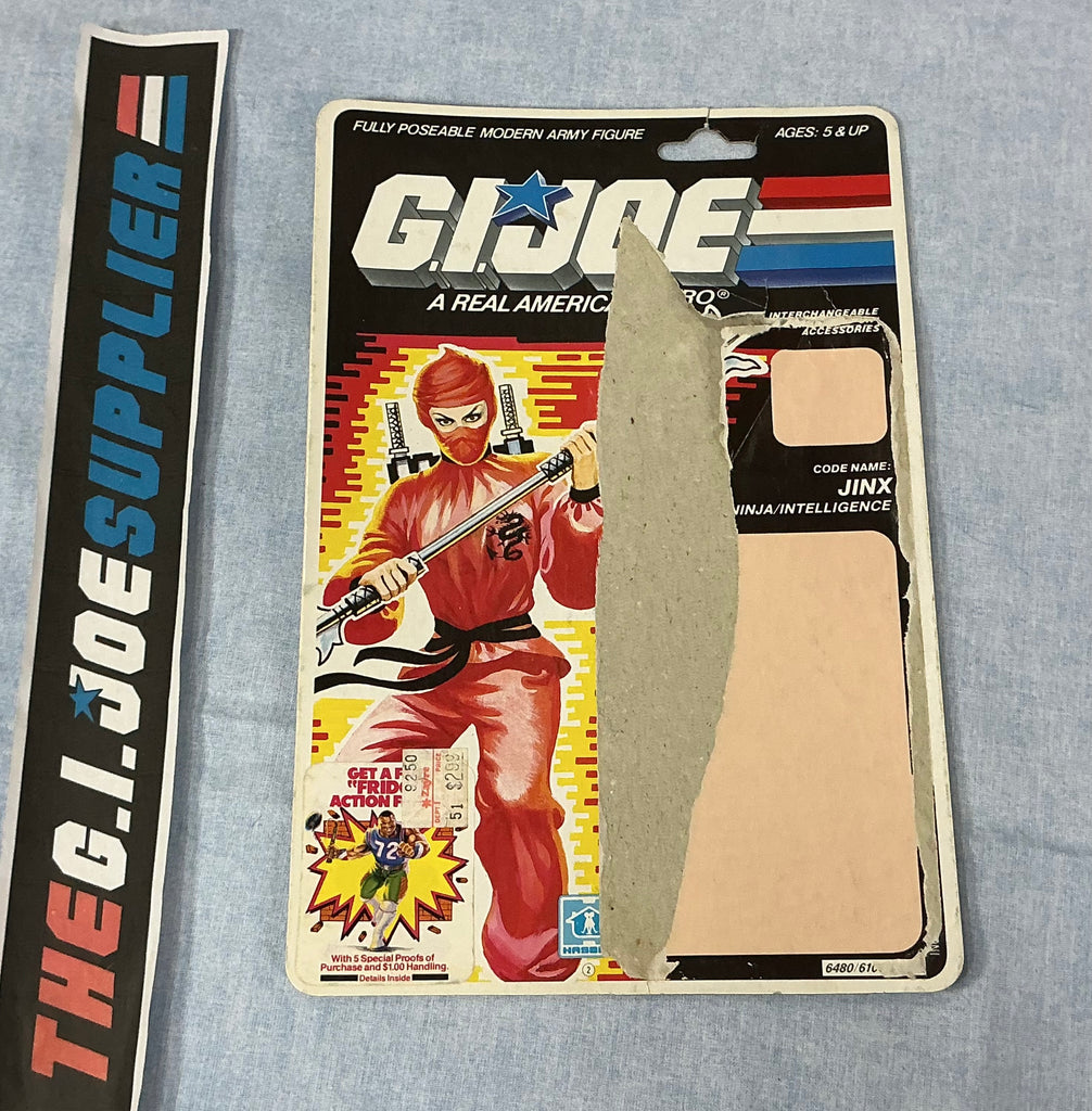 1987 VINTAGE ARAH JINX V1 FRIDGE OFFER FULL FILE CARD (b)