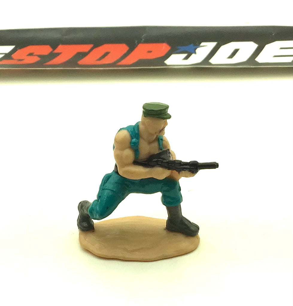 1988 VINTAGE ARAH G.I. JOE MICRO FIGURE GUNG-HO MARINE (c)