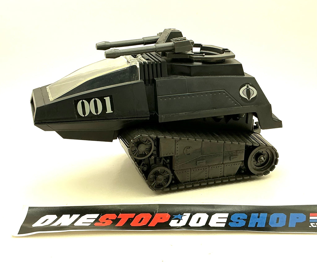 2008 25TH ANNIVERSARY G.I. JOE COBRA H.I.S.S. HISS TANK VEHICLE ONLY NEW LOOSE 100% COMPLETE NO DECALS, F/C, BLUEPRINTS