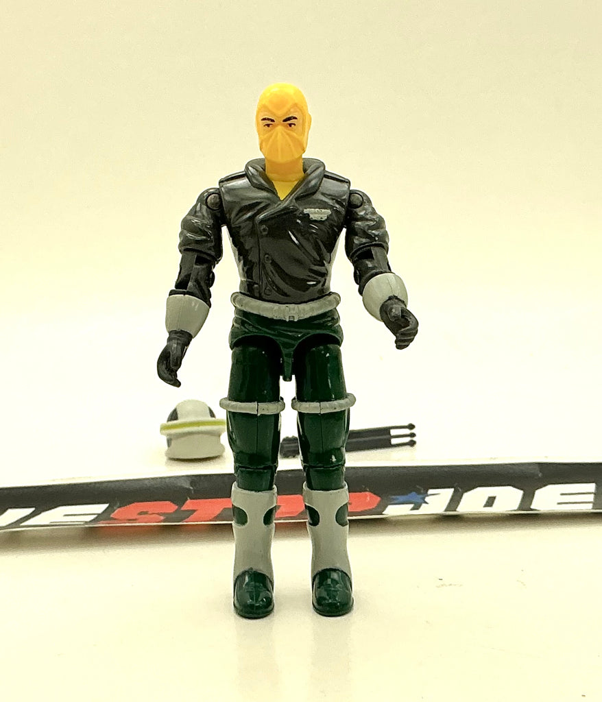 1990 VINTAGE ARAH G.I. JOE COBRA DECIMATOR V1 HAMMERHEAD VEHICLE DRIVER LOOSE 100% COMPLETE (b)