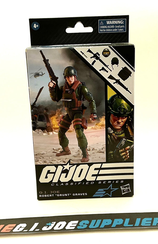 2023 CLASSIFIED G.I. JOE GRUNT #87 6" FIGURE NEW SEALED