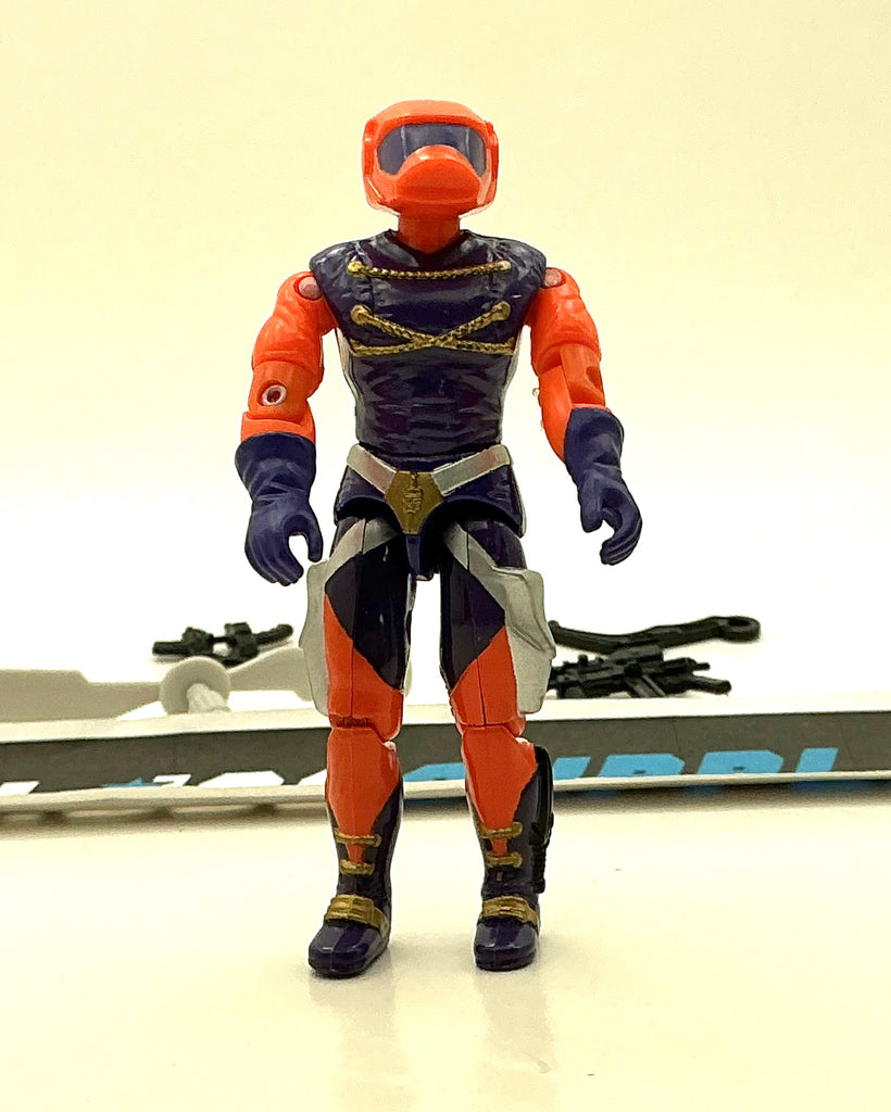1989 VINTAGE ARAH G.I. JOE COBRA ANNIHILATOR V1 DESTRO’S ELITE TROOPER 100% COMPLETE (b)