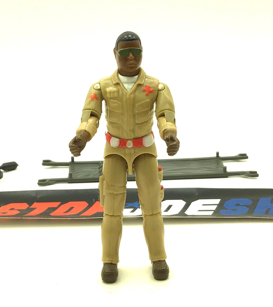 1983 VINTAGE ARAH G.I. JOE DOC V1 MEDIC LOOSE 100% COMPLETE (k)