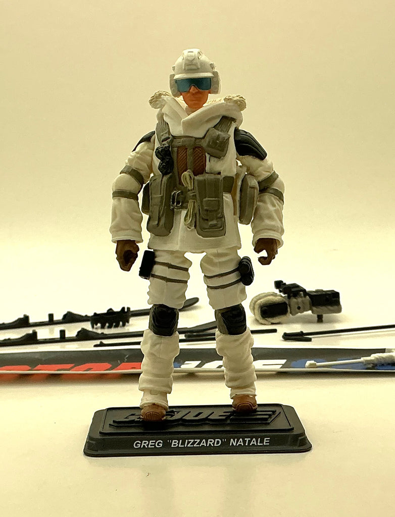 2018 FSS 8.0 G.I. JOE BLIZZARD V3 GI JOE COLLECTORS CLUB EXCLUSIVE LOOSE 100% COMPLETE + F/C