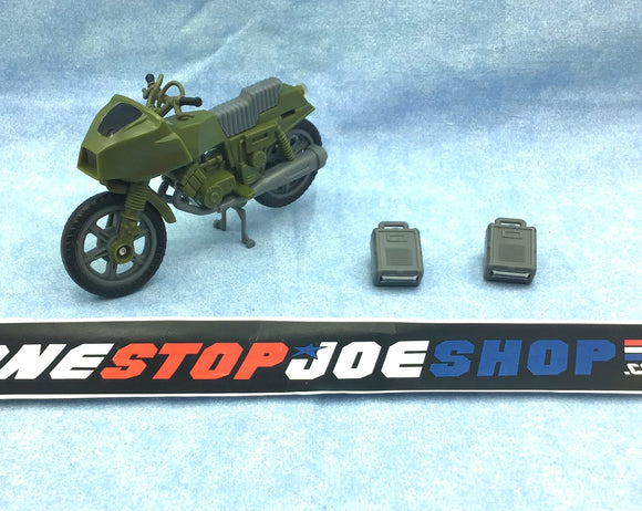 2008 25TH ANNIVERSARY G.I. JOE RAM MOTORCYCLE VEHICLE ONLY NEW LOOSE INCOMPLETE (b)