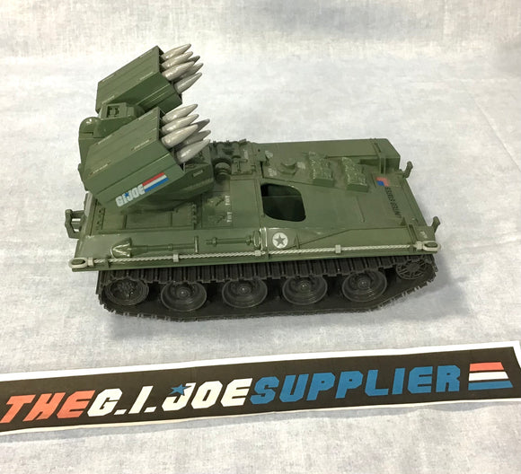 1983 VINTAGE ARAH G.I. JOE WOLVERINE ARMORED MISSILE VEHICLE ONLY LOOSE 100% COMPLETE (d) TOW CABLE FITS