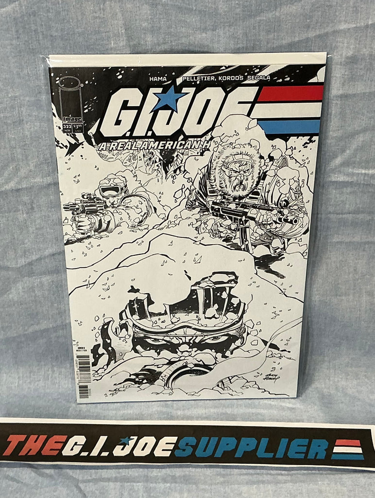 IMAGE SKYBOUND COMICS G.I. JOE A REAL AMERICAN HERO (2023-ONGOING) ISSUE #322 [COVER B KUBERT] COMIC BOOK NOVEMBER 2025