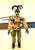 1987 VINTAGE ARAH G.I. JOE COBRA DREADNOK ZANZIBAR V1 DREADNOK PIRATE AIR SKIFF PILOT LOOSE 100% COMPLETE (h)